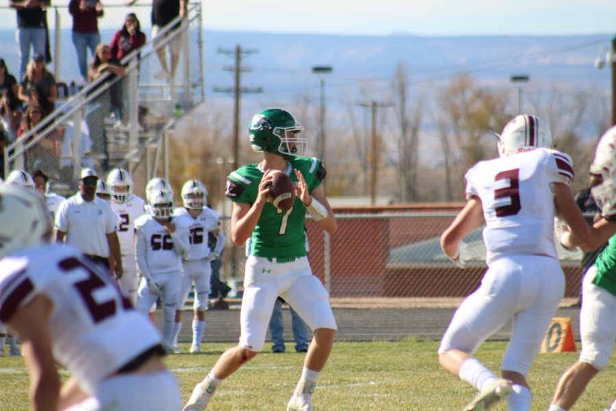 Varsity freshman quarterback Ty Reed reflects on Delta High School’s football season