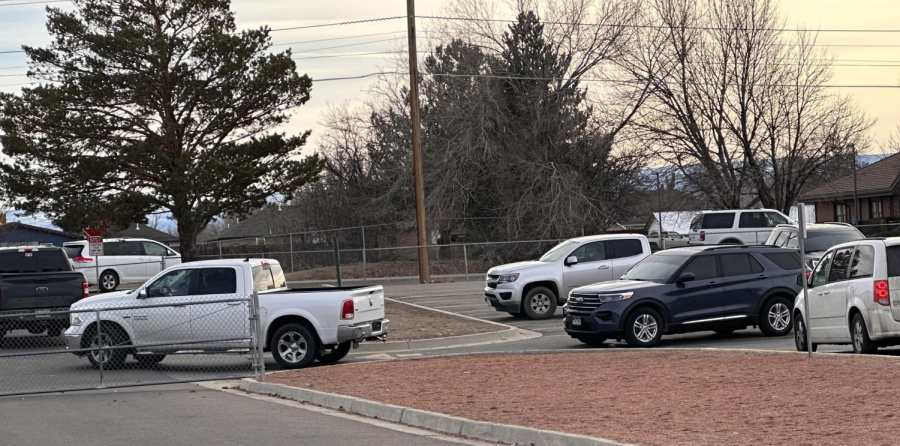 Students collide in school parking lot