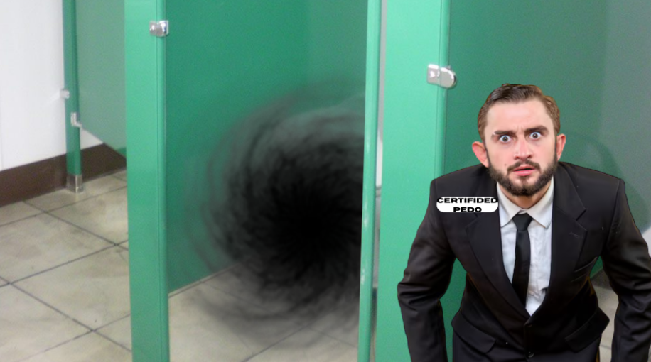 Bathroom stall portal found leading to other dimensions